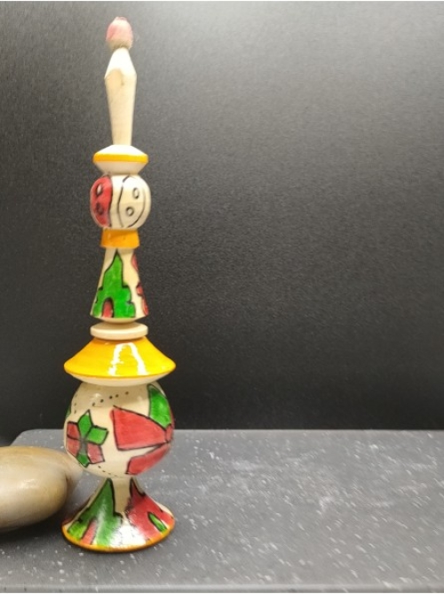 Flacon khôl Traditionnel en bois fait main