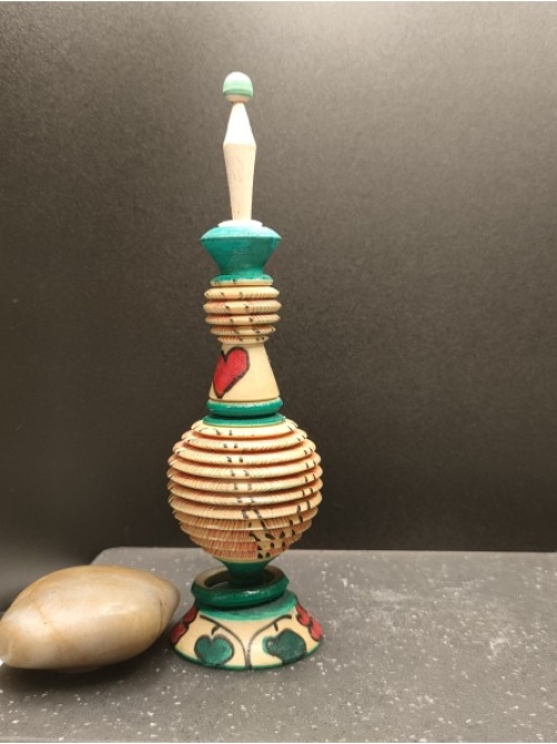 Flacon khôl Traditionnel en bois fait main