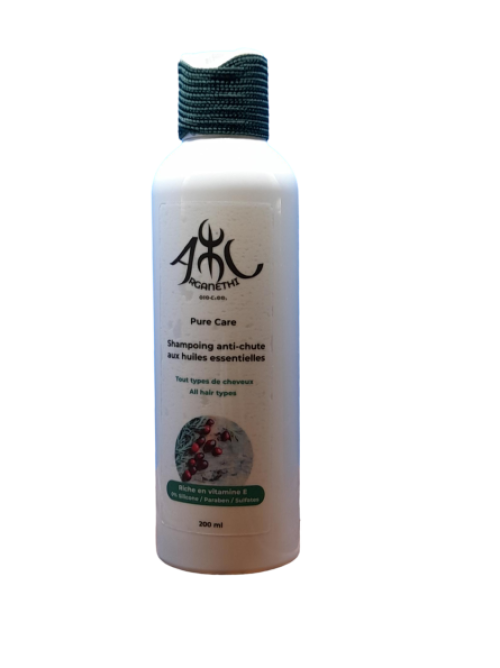 Shampoing Antichute aux huiles essentielles bio