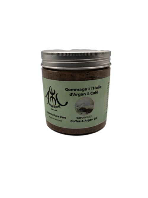 Gommage exfoliant à l'Argan bio & Café - 200gr