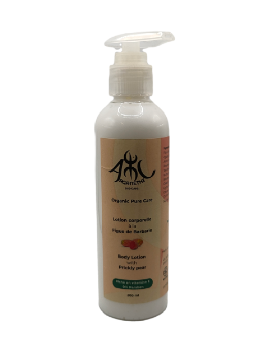 Crème corporelle à la figue de Barbarie bio sans parabène