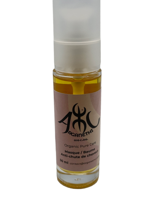 Sérum soin capillaire antichute cheveux 100% naturel